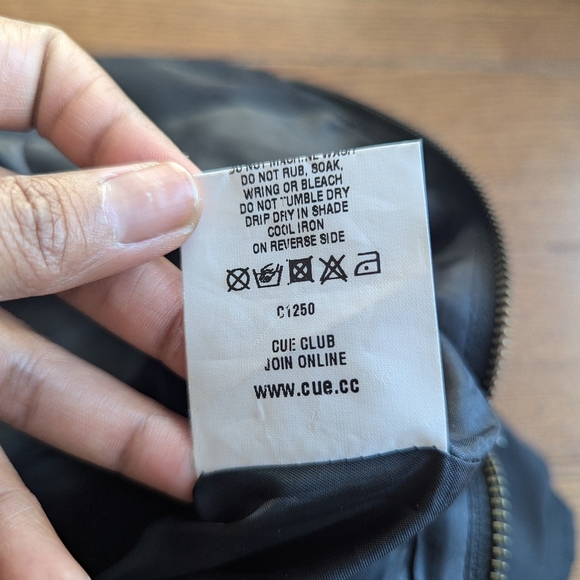 CUE mini skirt black women's size 12 office carrier academia made in Australia - Picture 4 of 10